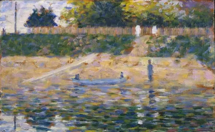 Kıyıda Tekne, Asnières - Georges Seurat