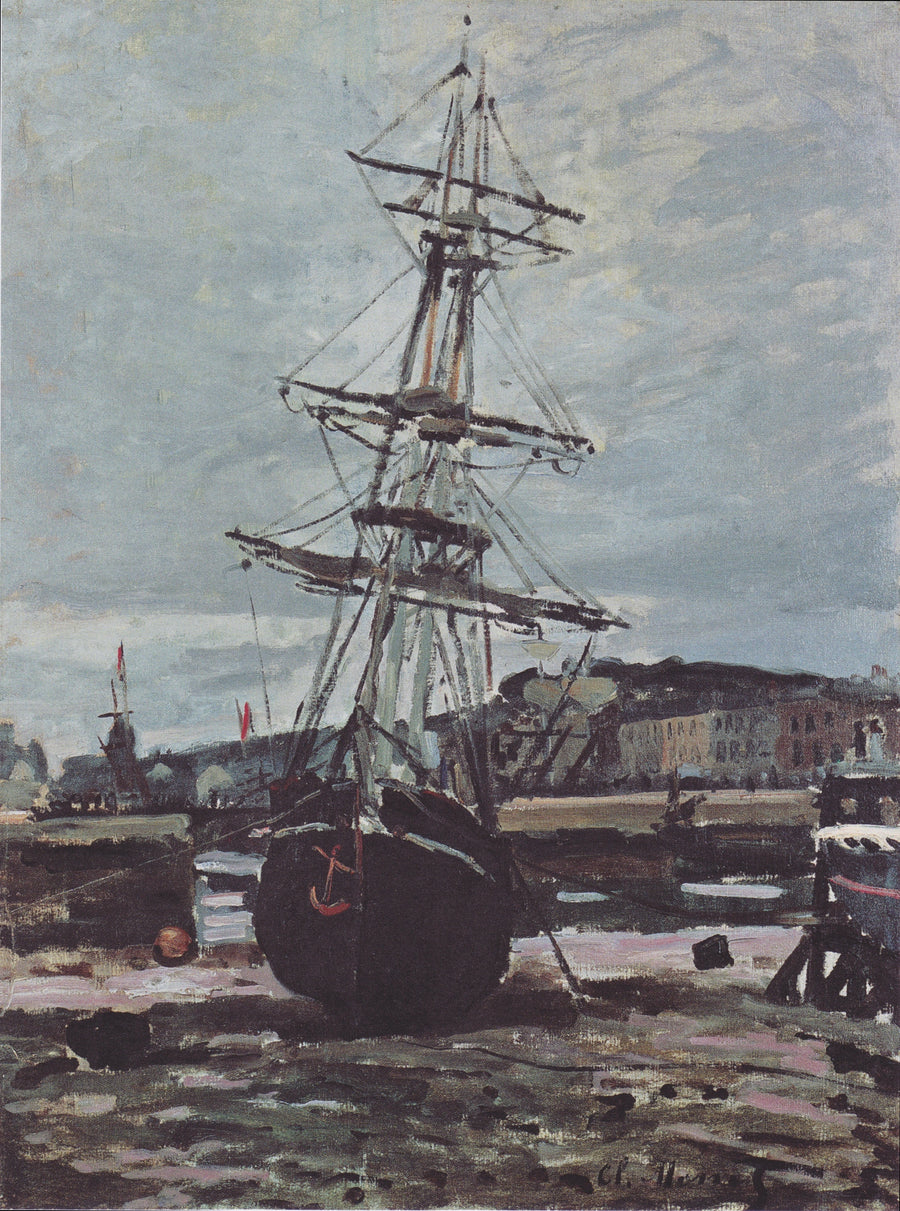 Fécamp W118'de mahsur kalan tekne - Claude Monet