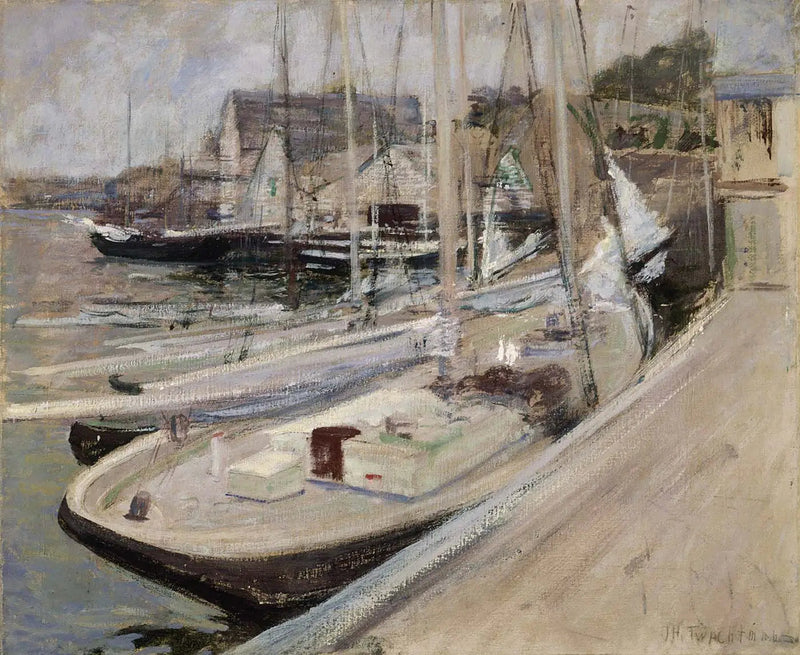 Gloucester Balıkçı Tekneleri - John Henry Twachtman