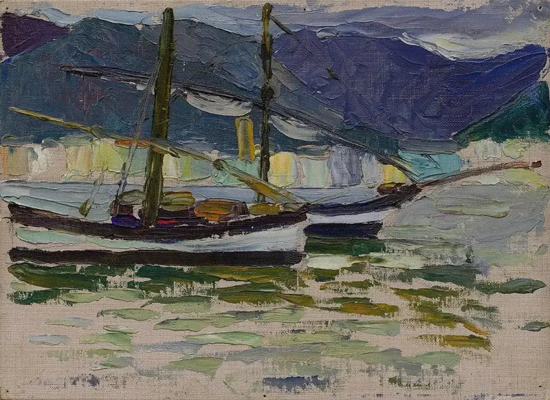 Balıkçı Botları, Sestri - Vassily Kandinsky