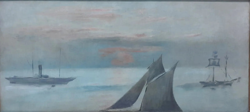 Denizdeki Botlar, Gün Batımı (Édouard Manet) - Édouard Manet