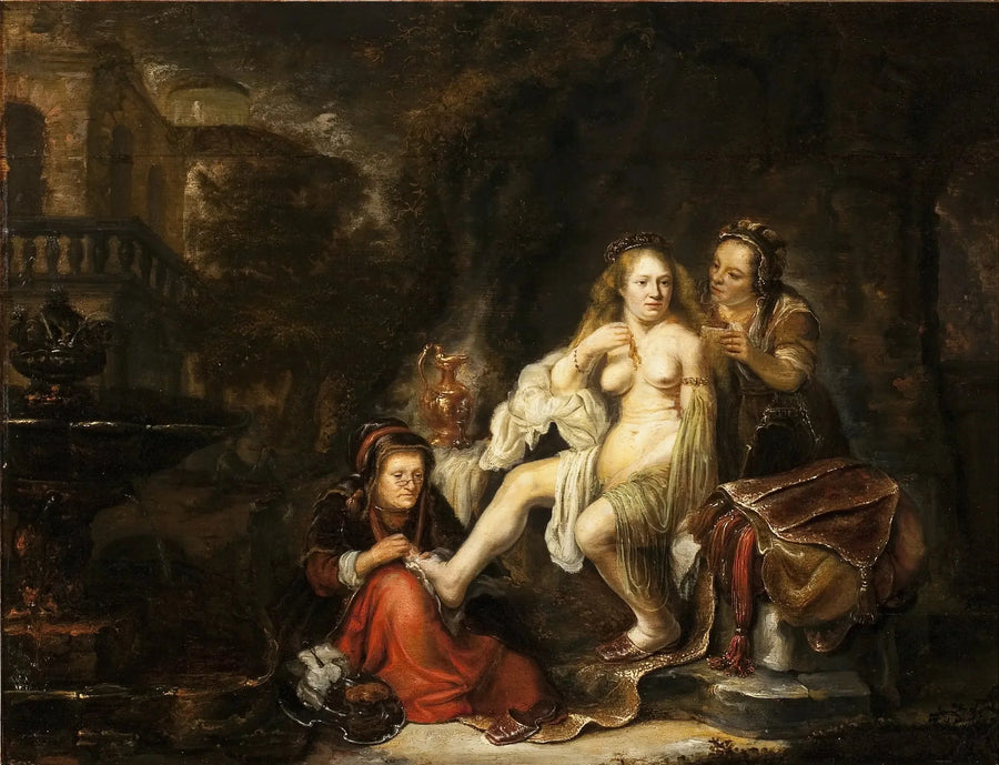 Bath-Seba, David'in Mektubunu Alıyor - Rembrandt