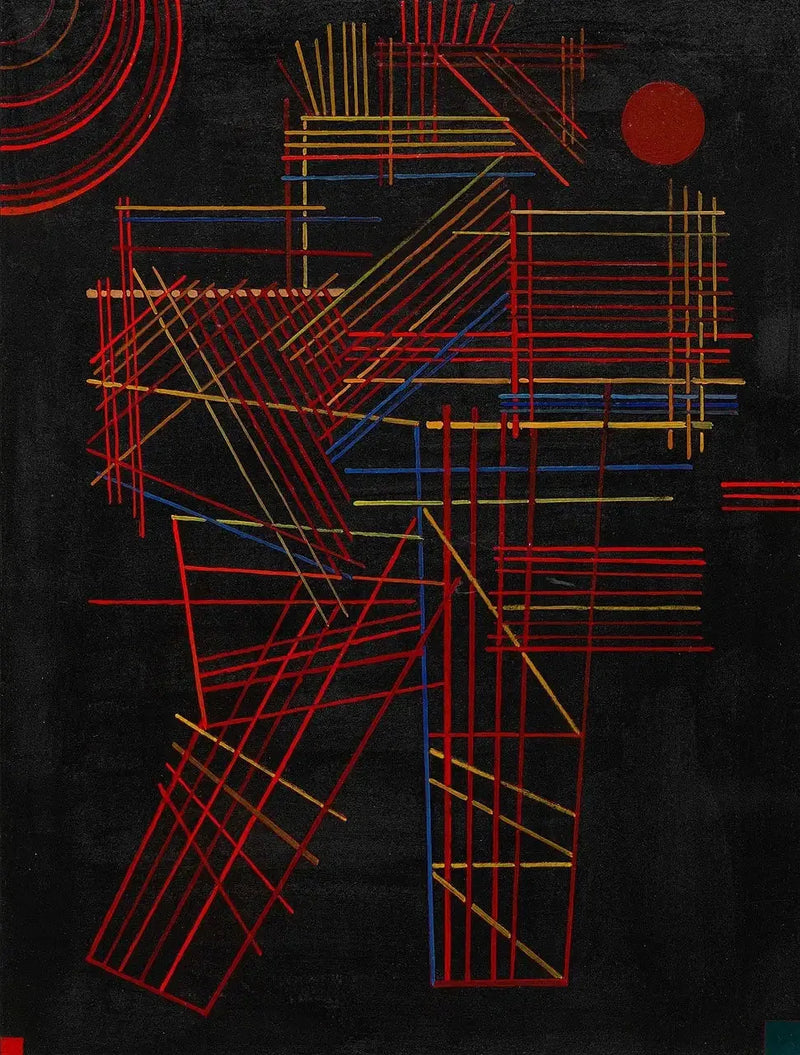 Renkli Çubuklar - Vassily Kandinsky