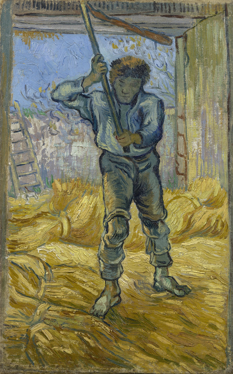 La Batteuse (Millet'den) - Vincent van Gogh
