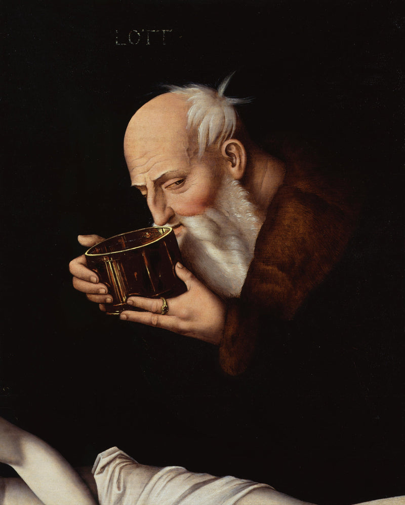 Çok alkol (Berlin parçası) - Hans Baldung Grien