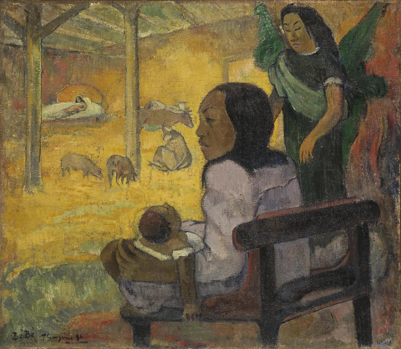Bebek, ya da Tahitili Hristiyan'ın Doğuşu - Paul Gauguin