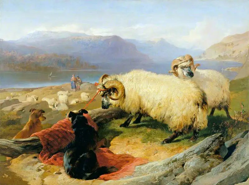 Bağlı Şövalyeler - Edwin Henry Landseer