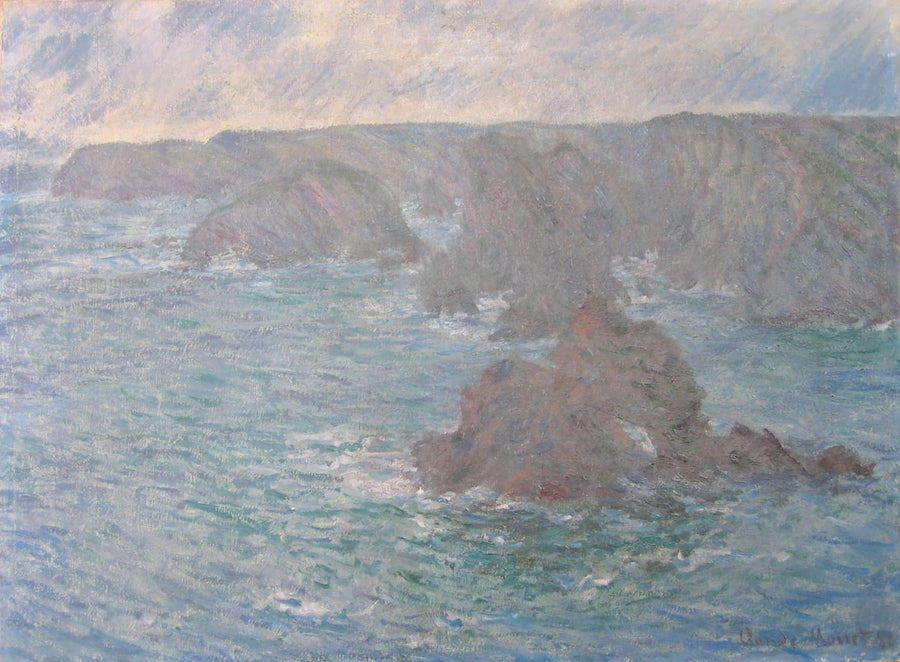 Belle-Île Şehri - Claude Monet