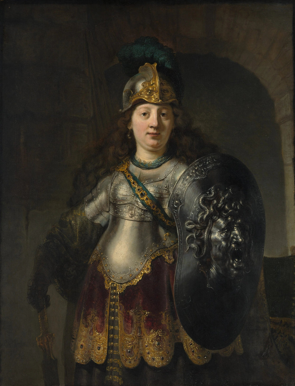 Bellone, déesse romaine de la guerre — Rembrandt