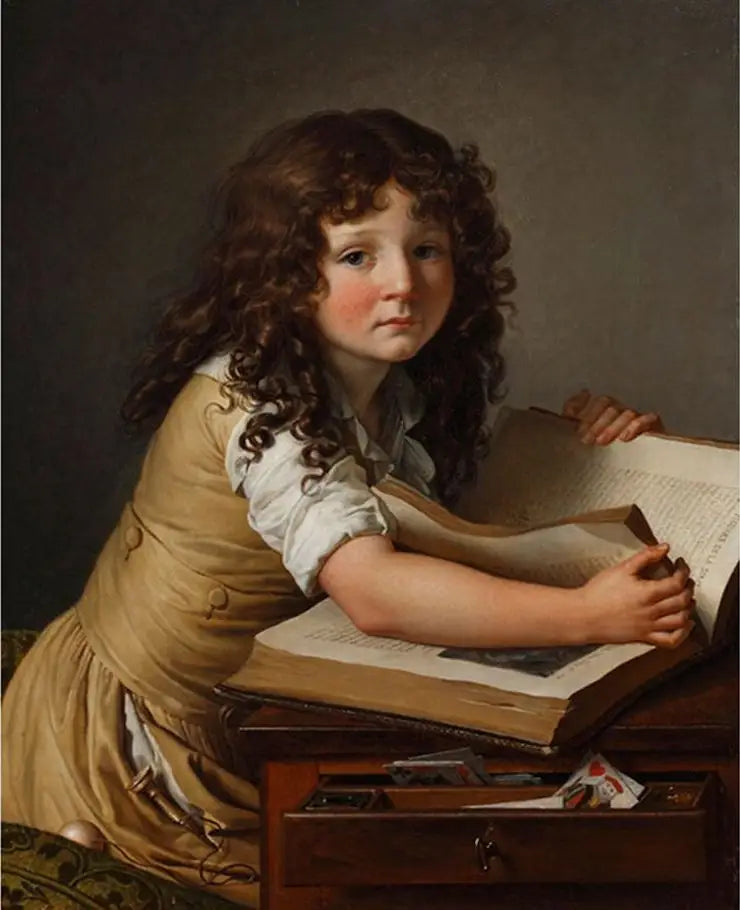 Benoît Agnès Trioson'un bir kitapta figürler izlediği - Anne-Louis Girodet
