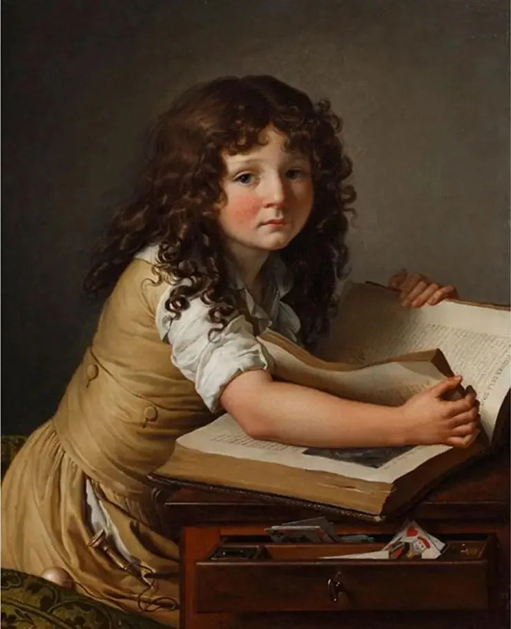 Benoît Agnès Trioson'un bir kitapta figürler izlediği - Anne-Louis Girodet