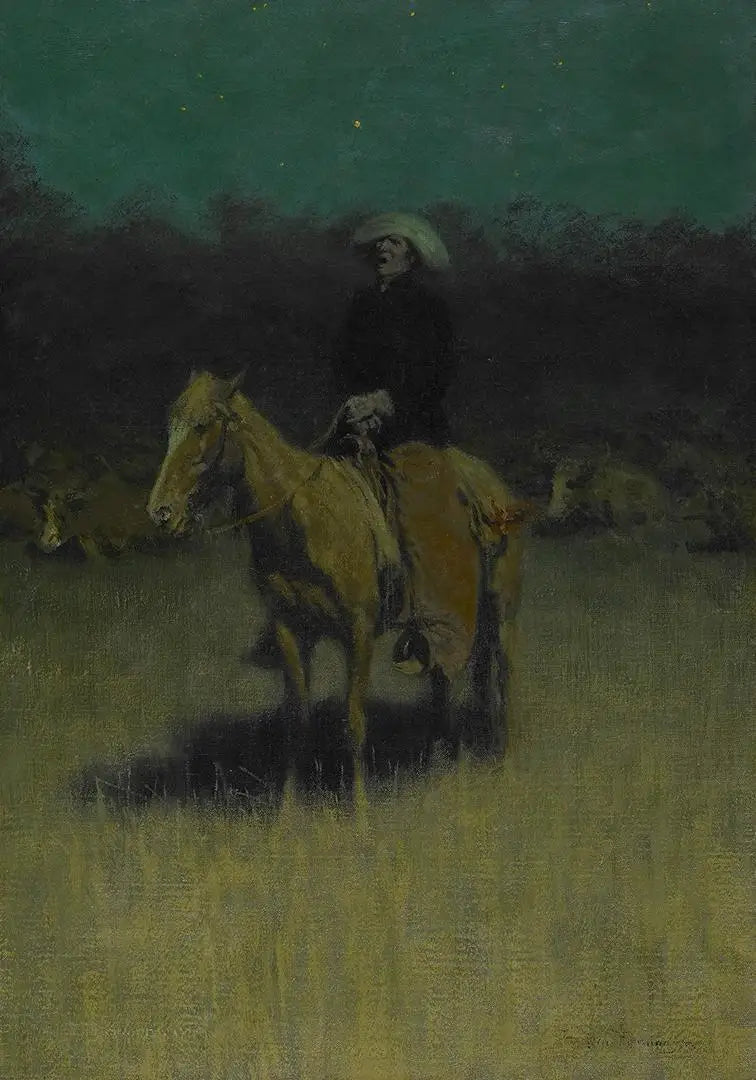 Çocuk Beşiği Çiftçisi - Frederic Remington