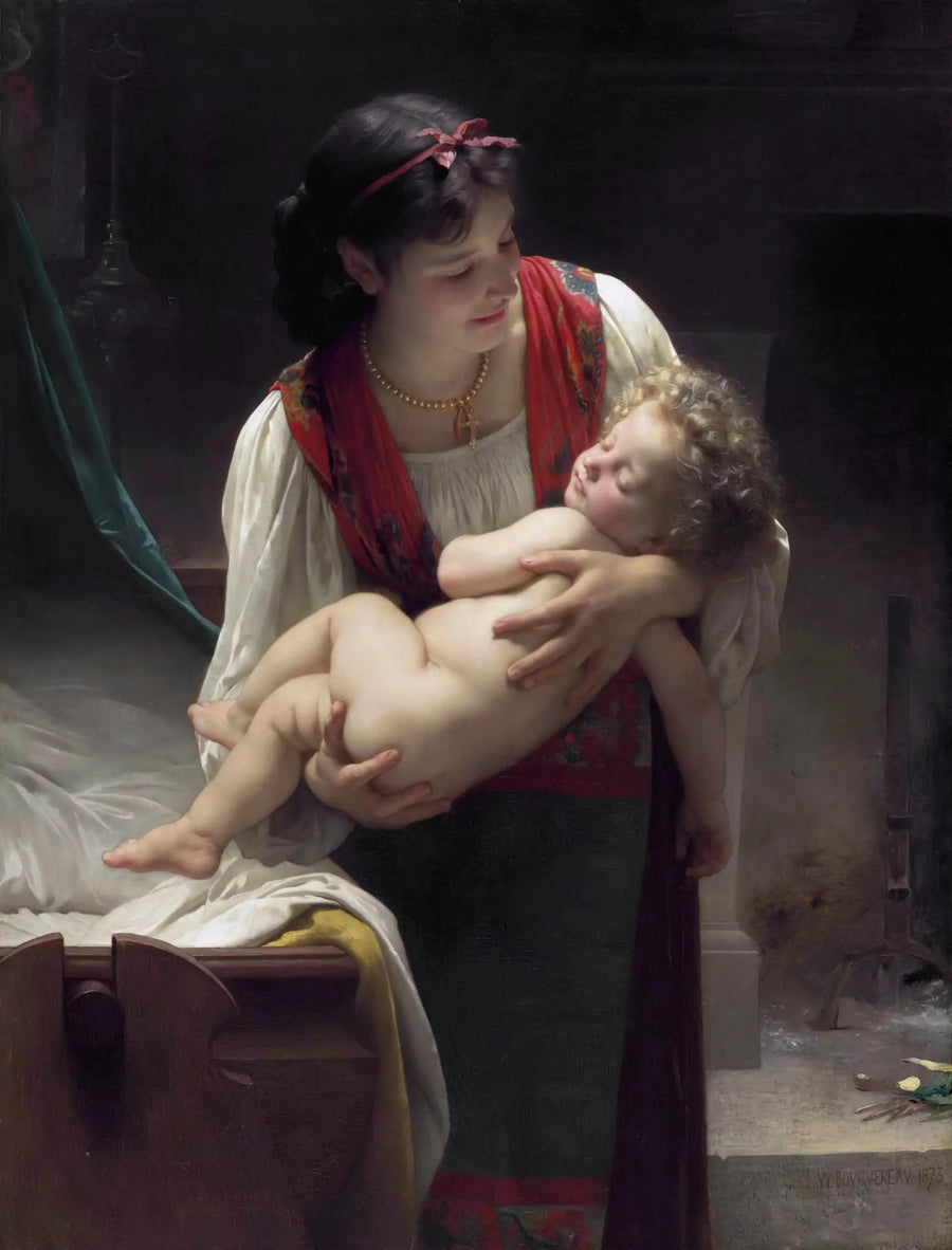 Berceuse (Gecenin Yatışı) - Bouguereau