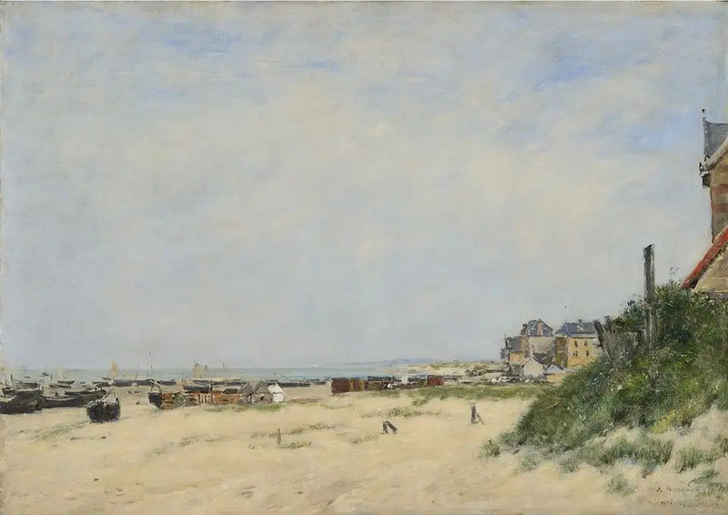Berck, kıyı - Eugène Boudin