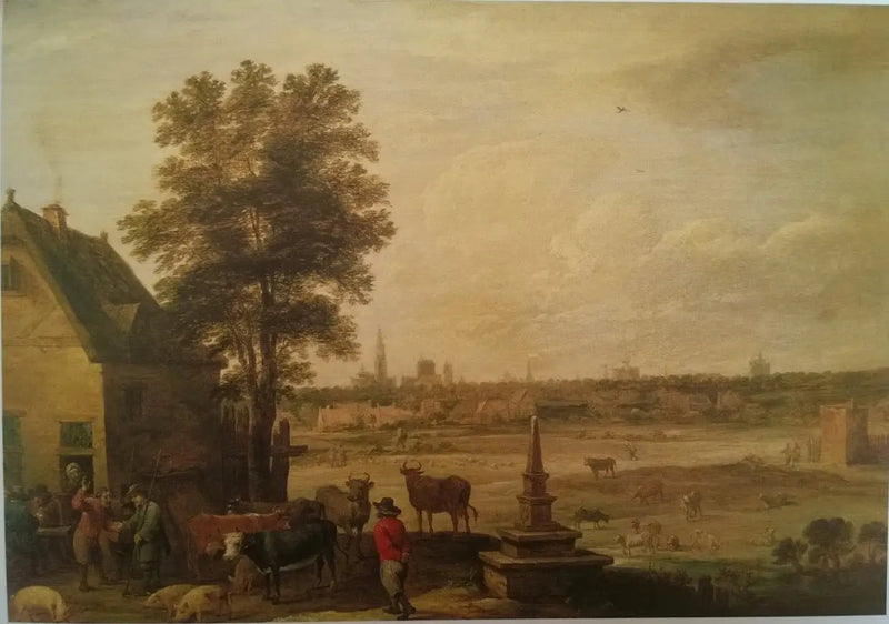 Berger bir han içinde - David Teniers genç
