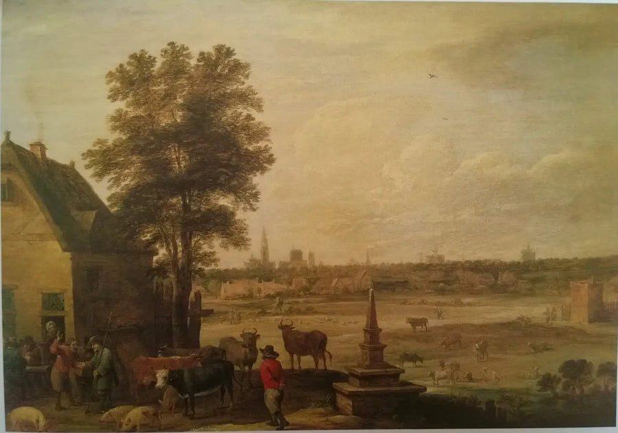 Berger bir han içinde - David Teniers genç