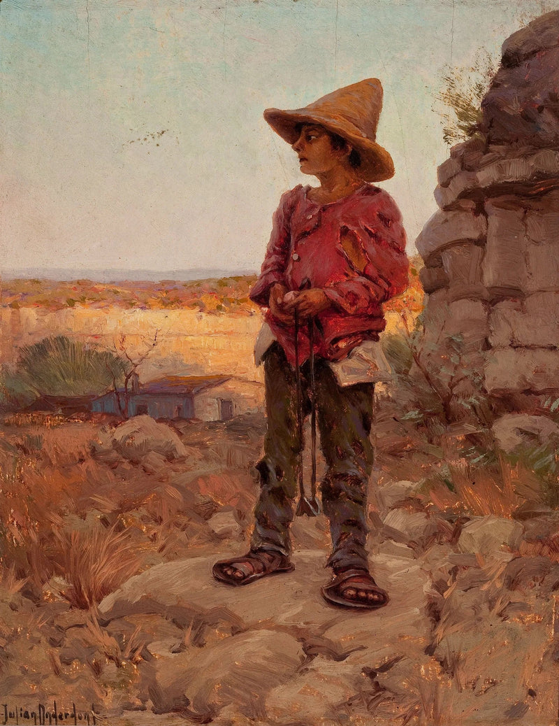 San Antonio Madenciliği İçin Keçi Çobanı - Julian Onderdonk