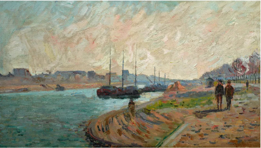 Paris'teki Seine Köprüsü - Armand Guillaumin