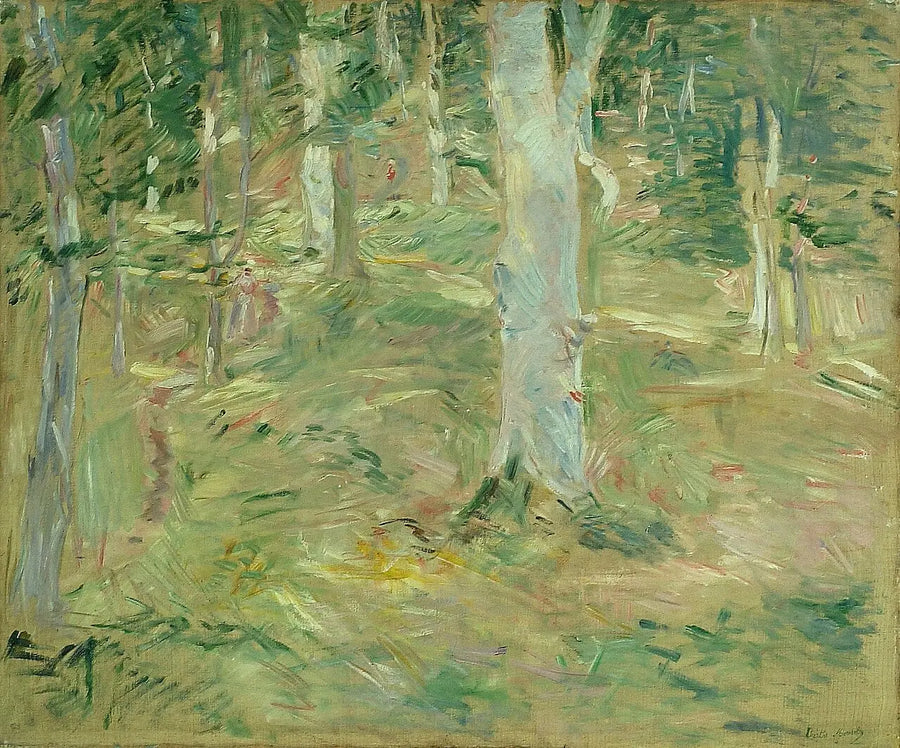Forêt de Compiègne, peinture de Berthe Morisot