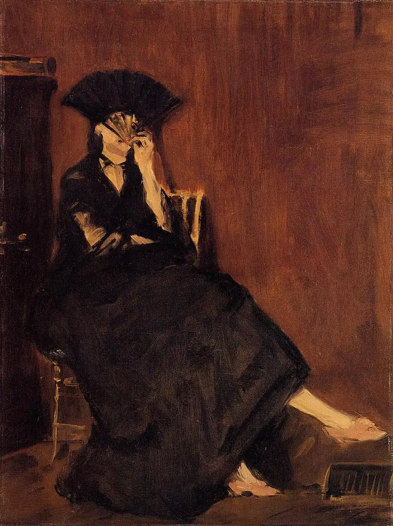 Berthe Morisot'un Fanı - Édouard Manet