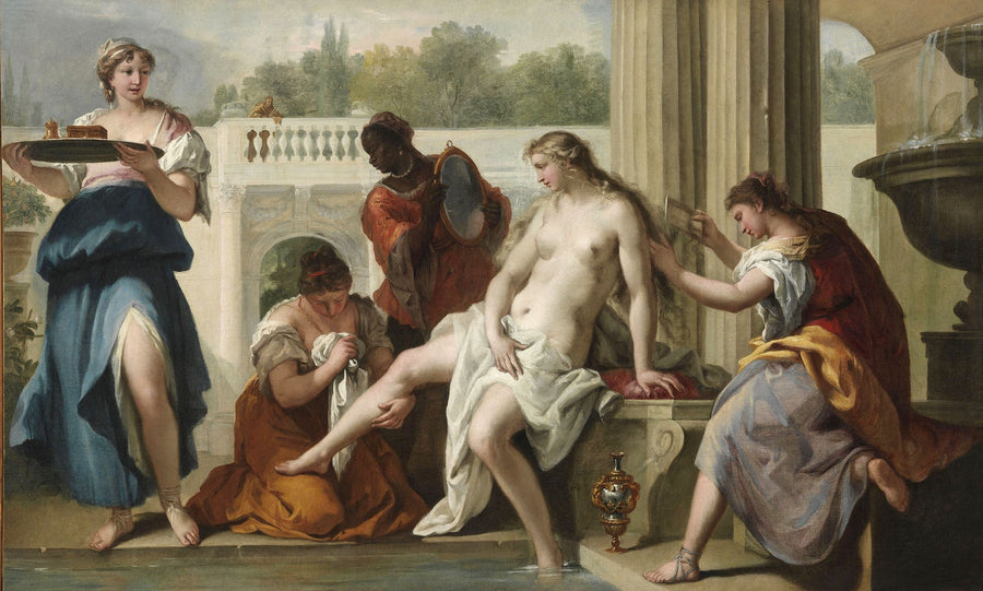 Bethsabée Banyasında - Sebastiano Ricci