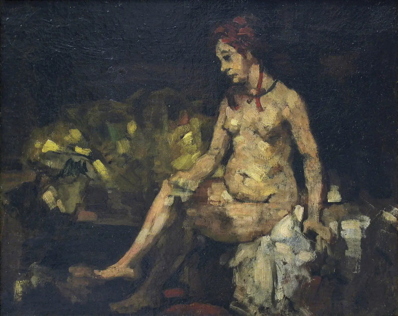 Bethsabée, Rembrandt'a göre - Paul Cézanne
