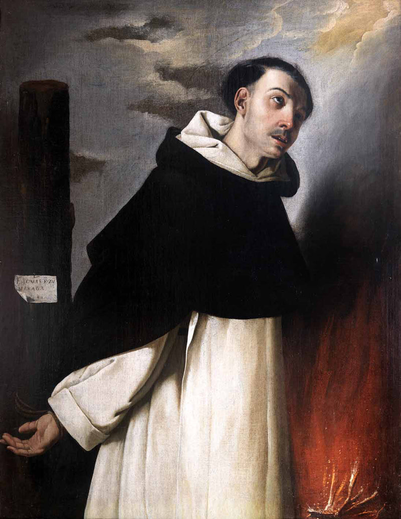 Mutlu Thomas de Zumárraga - Francisco de Zurbarán