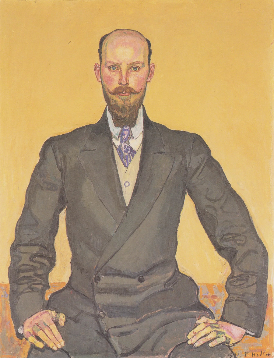 Willy Russ Portresi - Ferdinand Hodler