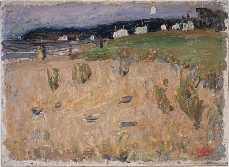 Rügen Adası'nda Binz (Alacakaranlık) - Vassily Kandinsky