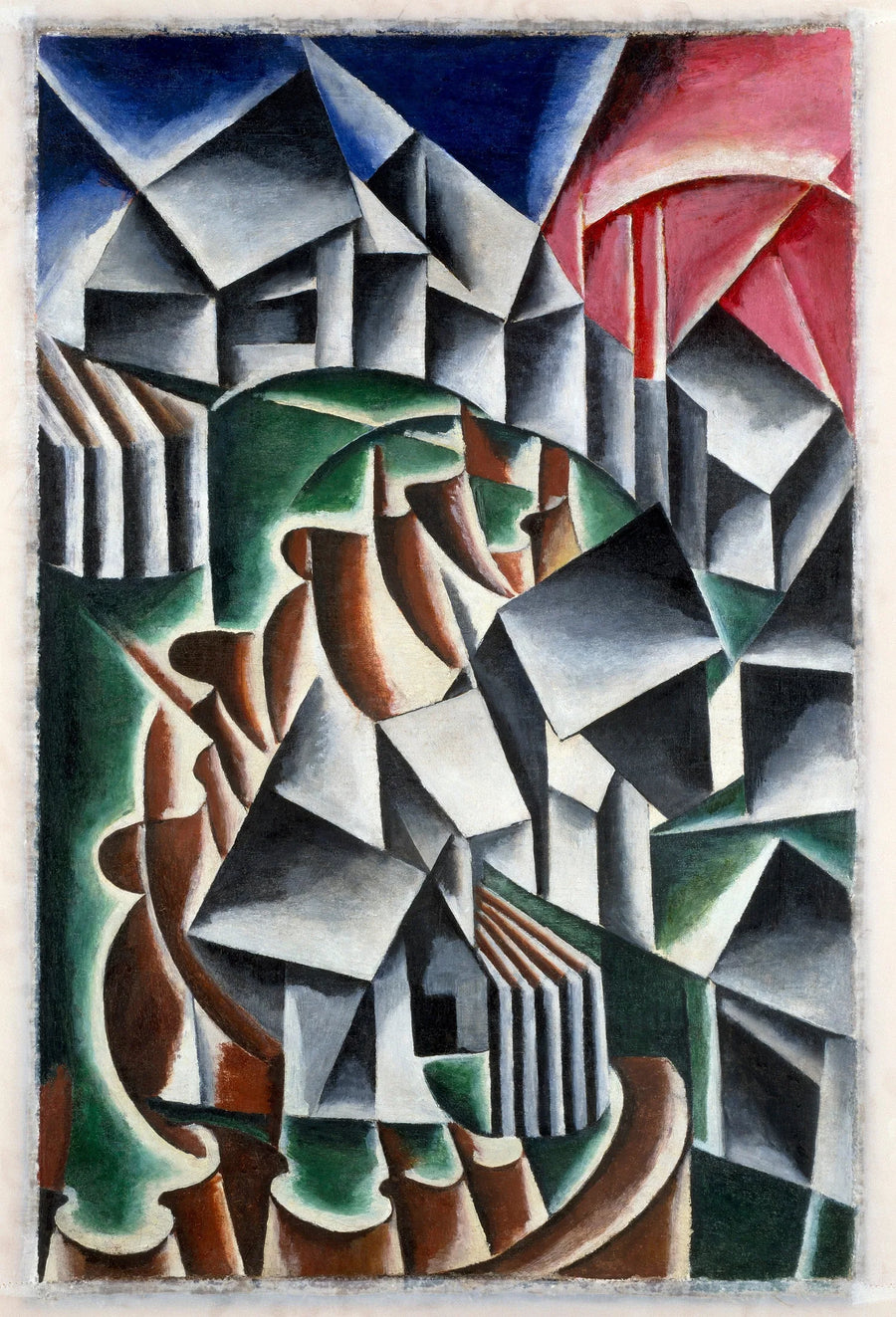 Birsk - Lioubov Popova image 1 copie de tableau peinte à la main