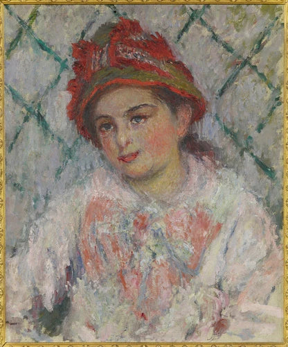 Blanche Hoschedé çocuğu W619 - Claude Monet
