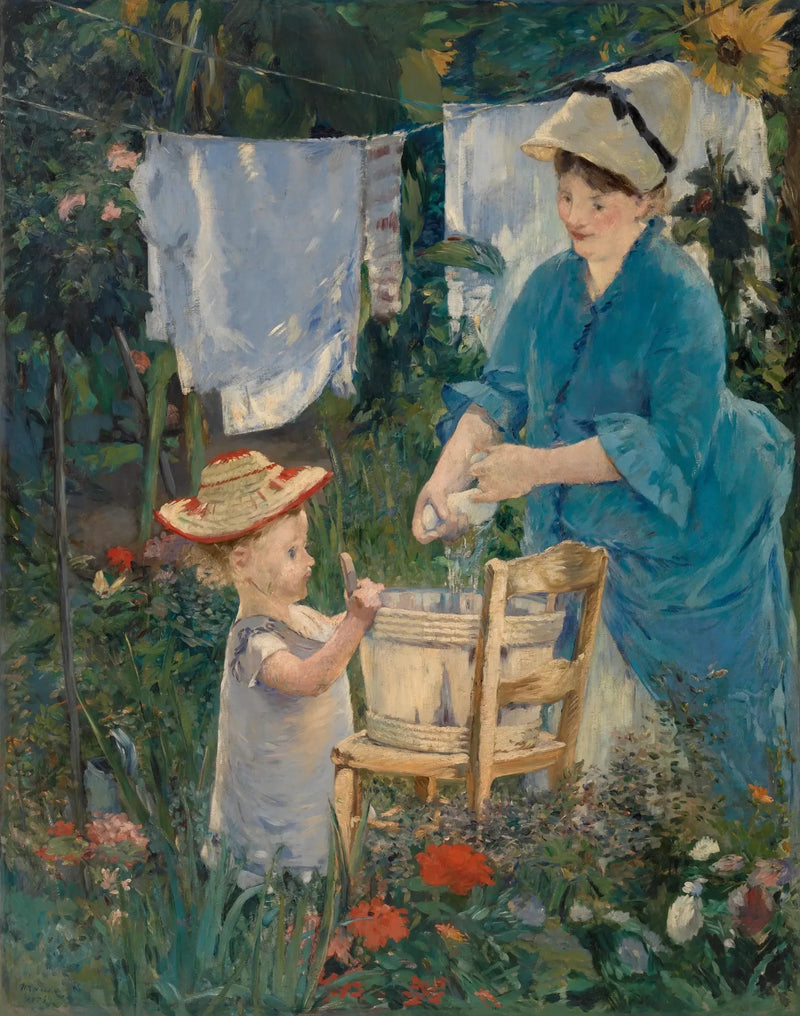 Çamaşırhane (Linge) - Édouard Manet
