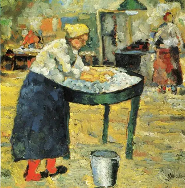 Blanchisseuse - Kazimir Malevich - Alpha Reproduction