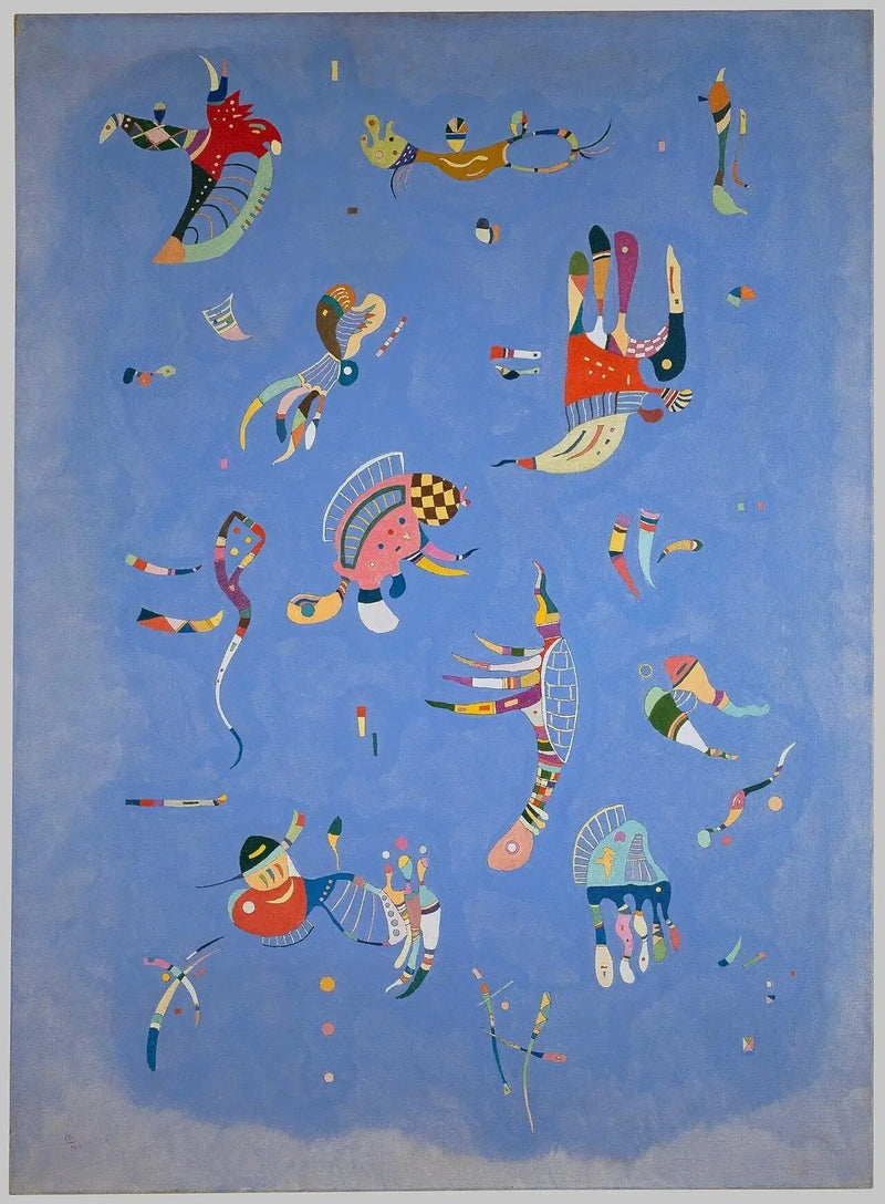 Gökyüzü Mavisi - Vassily Kandinsky