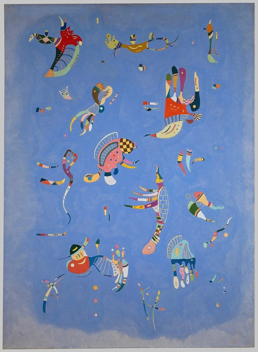 Gökyüzü Mavisi - Vassily Kandinsky