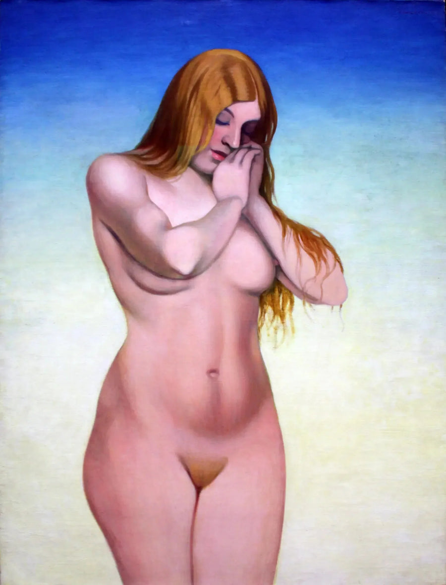 Blonde çıplak - Félix Vallotton