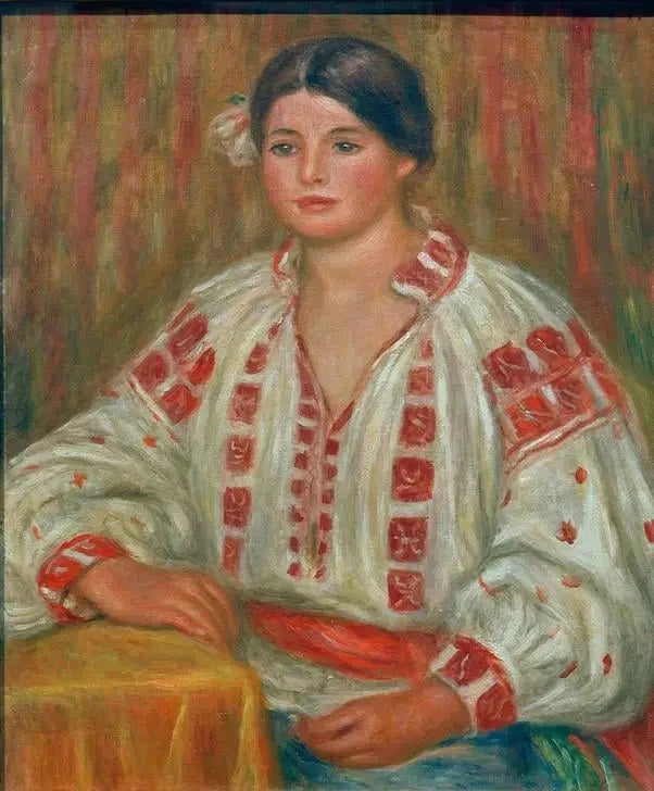 Bulgar bluzu - Pierre-Auguste Renoir