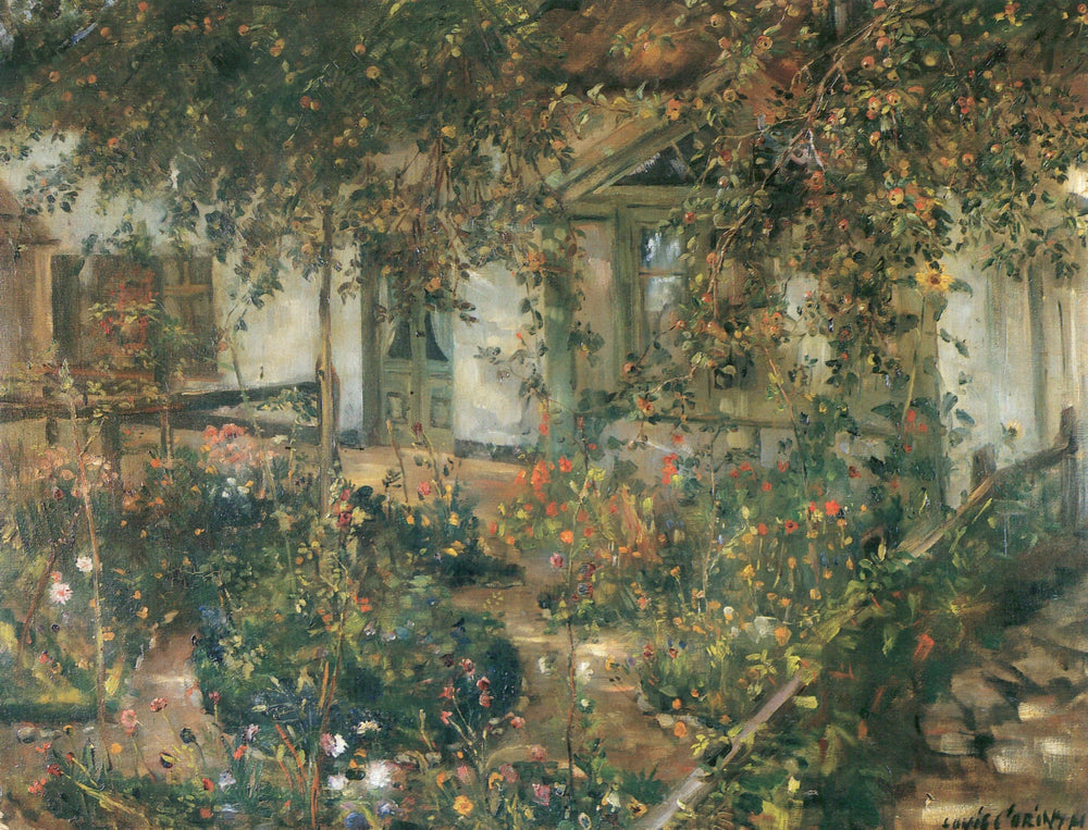 Blühender Bauerngarten - Lovis Corinth