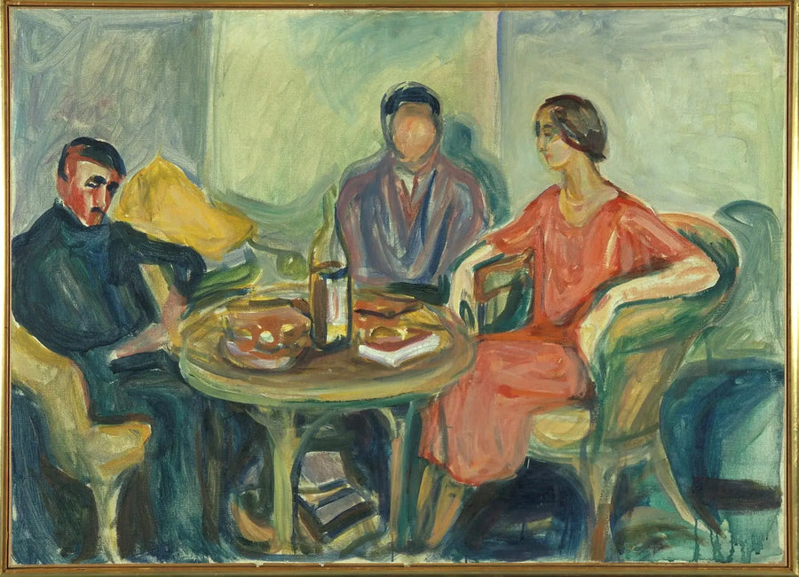 Oslo'daki Bohemyalılar - Edvard Munch