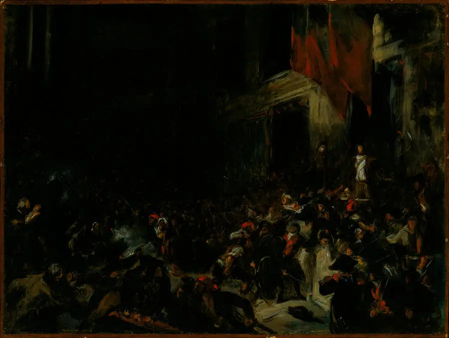 Boissy d'Anglas'ın Konvansiyonu - Eugène Delacroix