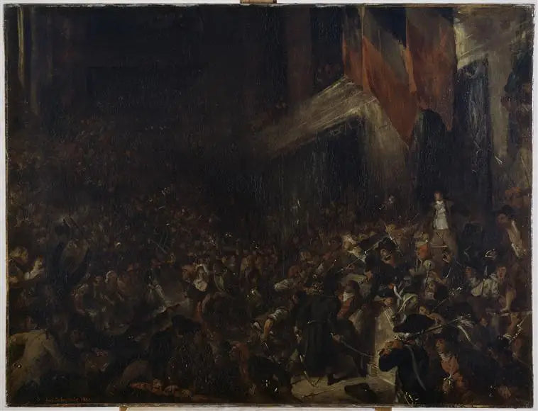 Boissy d'Anglas'ın Konvansiyonu - Eugène Delacroix