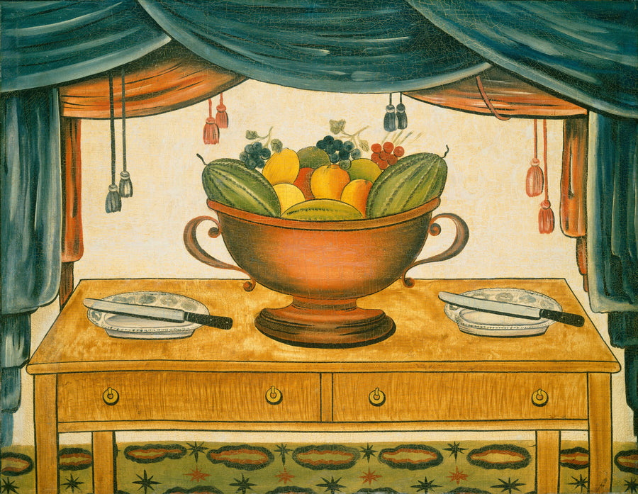 Bol de fruits - American 19th Century