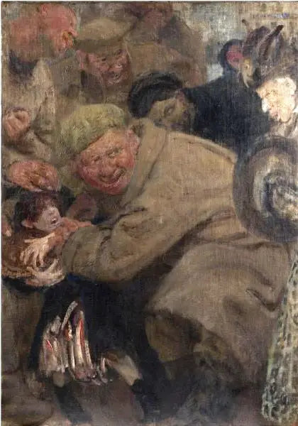 bolcheviks - Ilya Repin - Alpha Reproduction