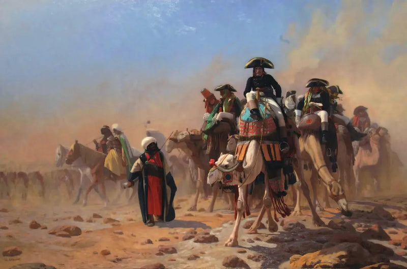 Bonaparte ve karargahı Mısır'da - Jean-Léon Gérôme