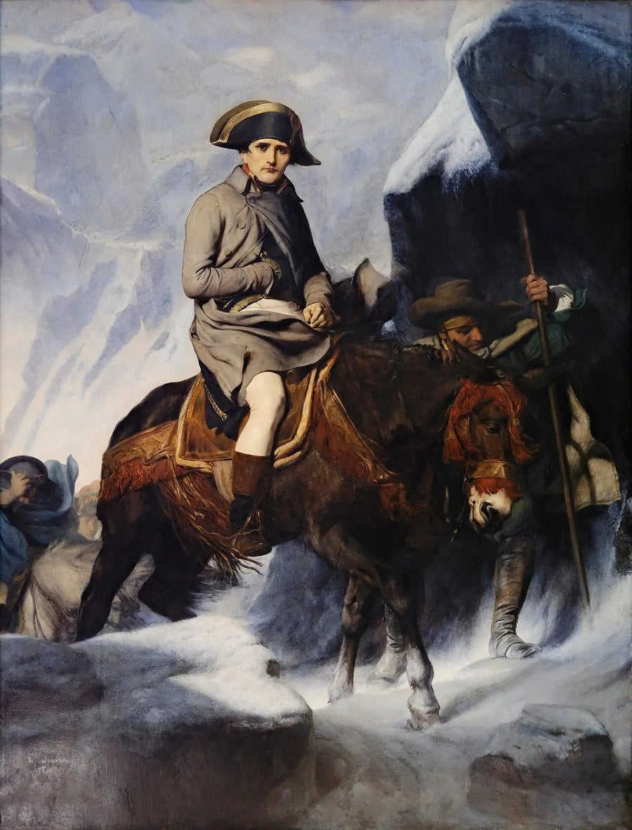 Bonaparte Alpleri Aşıyor - Paul Delaroche