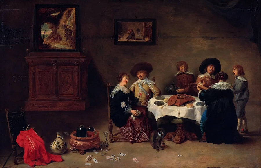 İyi Birlikte Oturmak - David Teniers Genç