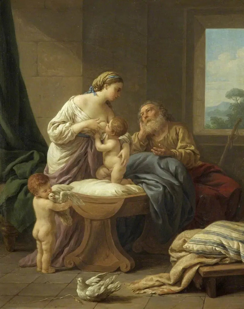 İyi Yaşlılık - Louis Jean François Lagrenée