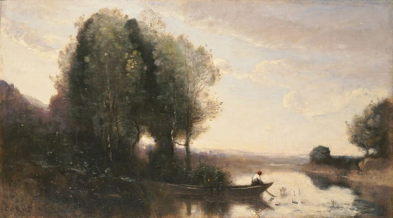 Seine Kenarı - Jean-Baptiste Camille Corot