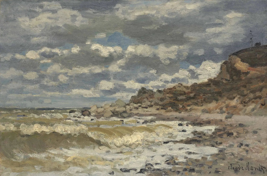 Sainte-Adresse'de Deniz Kenarı - Claude Monet