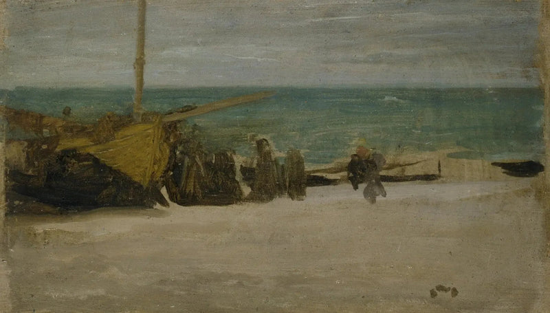 Deniz Kenarı: gri ve siyah - James Abbott McNeill Whistler